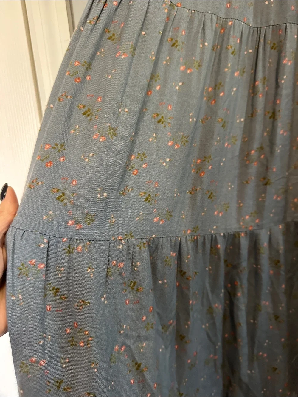 Jen’s Pirate Booty Floral Tiered Maxi Skirt